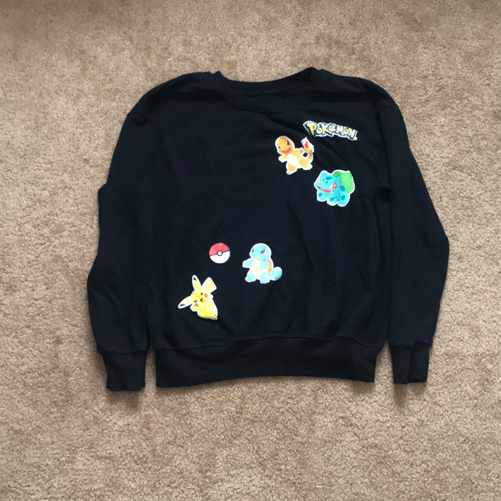 Black Pokémon sweater